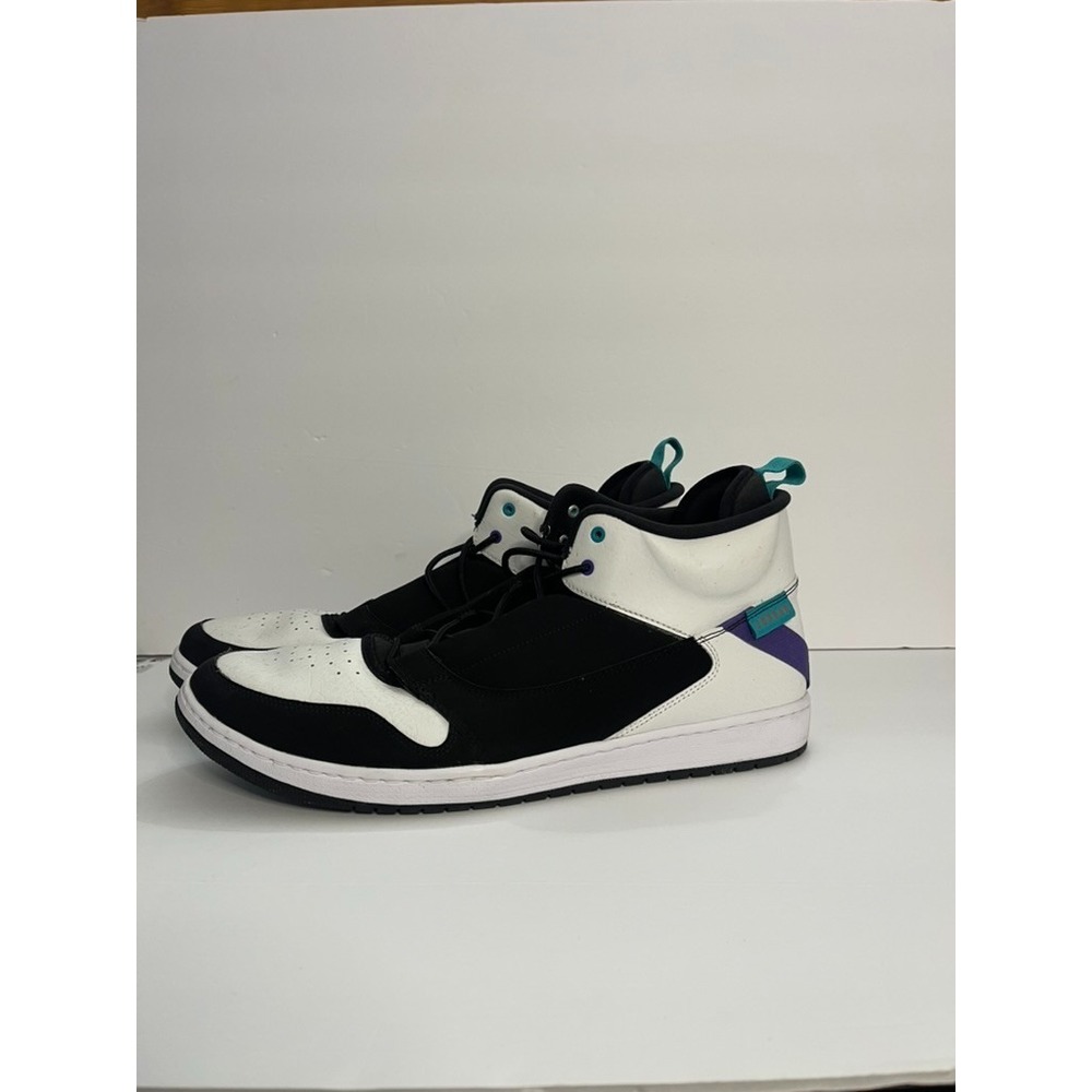 Size 15‎ - Air Jordan Fadeaway Black White